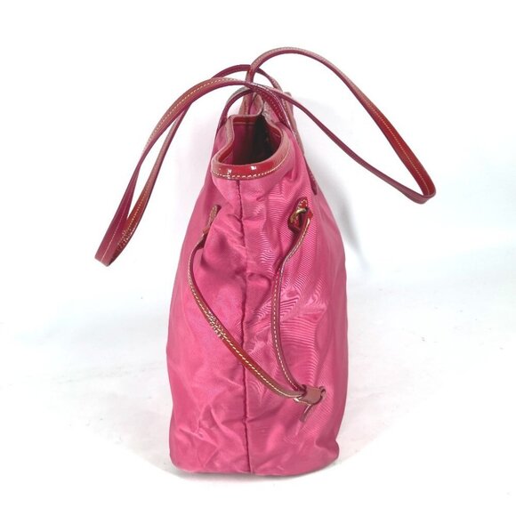 PRADA logo Bag Shoulder Bag Tote Bag Shoulder Bag Nylon / enamel pink - Picture 5 of 16